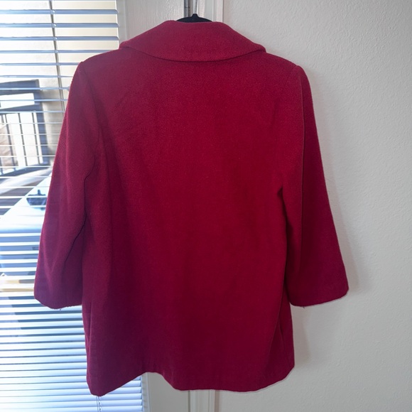Red coat from Hot topic in size small - Picture 3 of 6